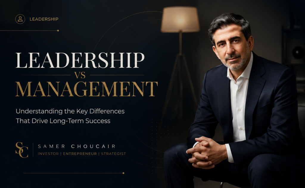 leadership vs management