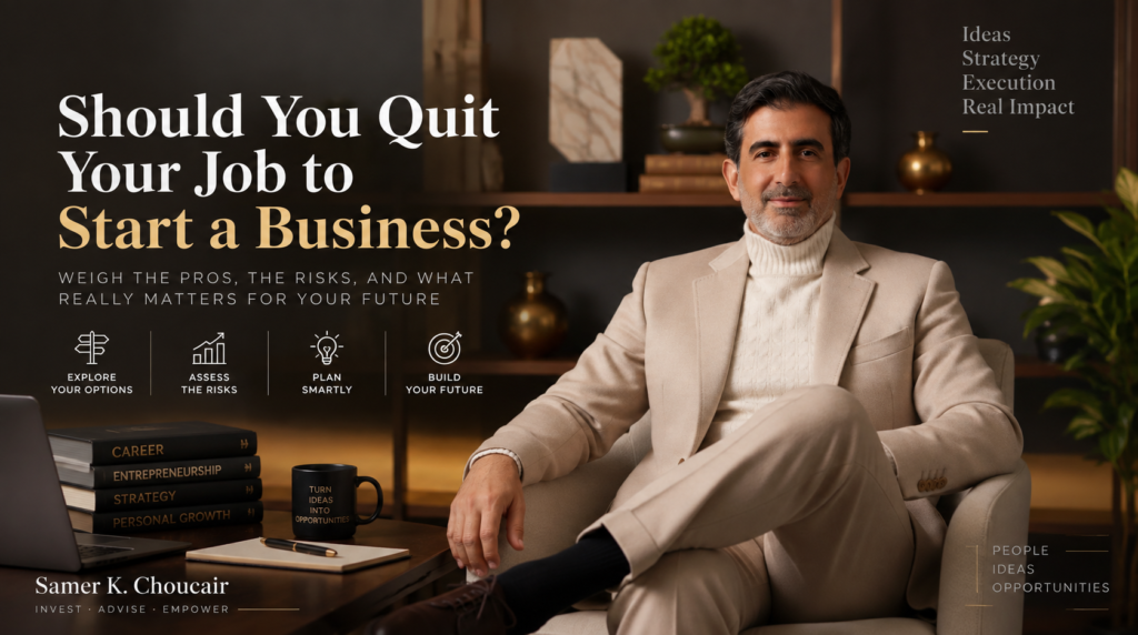 Should You Quit Your Job to Start a Business?