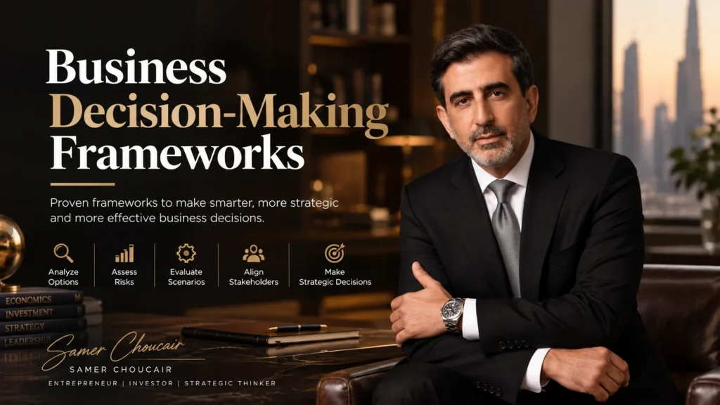 Business Decision-Making Frameworks Every Leader Should Know